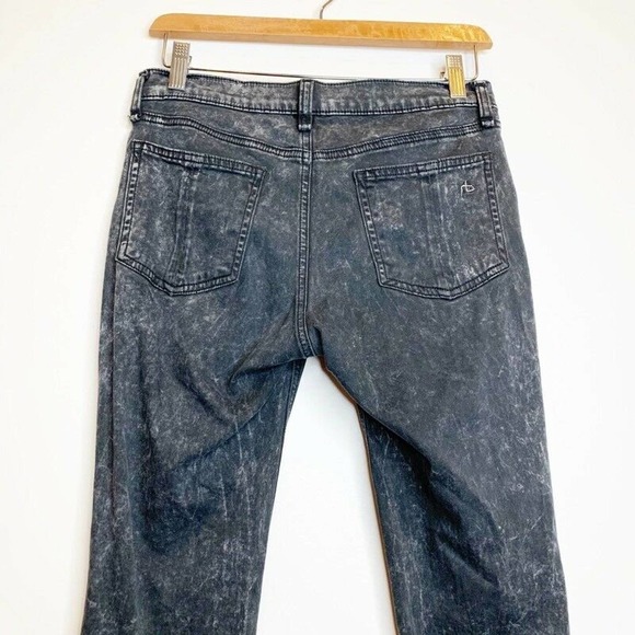Rag & Bone Womens Skinny Leggings Acid Wash 28 - Picture 3 of 12